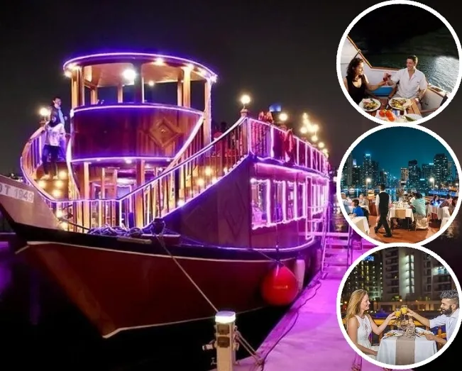 Romantic Dinner Cruise Dubai